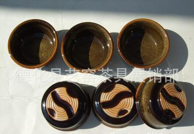 德化陶瓷工廠直銷 流金釉經(jīng)典單一杯子的工藝與選擇